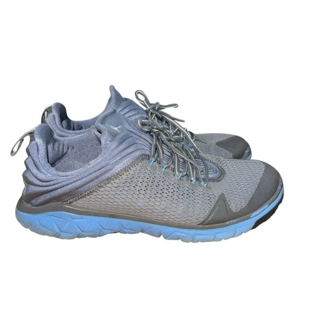 Air Jordan Flightflex Mens 11 Pre-Owned Blue University Shoe Sneakers 654268-006